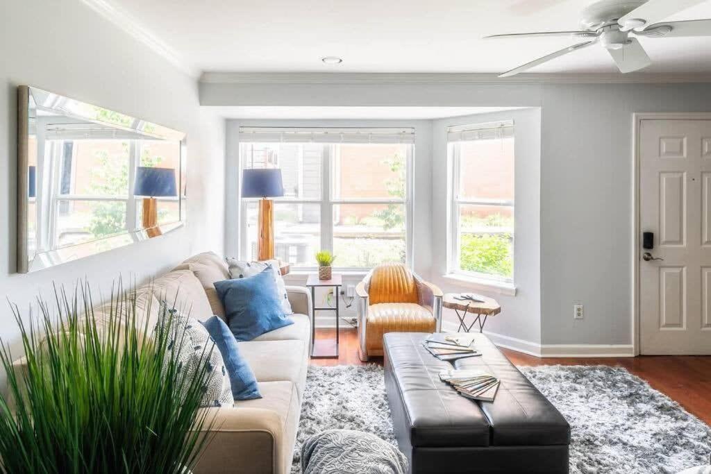 Walk To Broadway Charming Modern Historic Townhome Nashville Exterior foto
